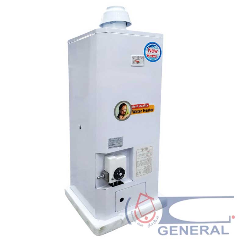 آبگرمکن گازی 50 لیتر زودجوش جنرال TK-60